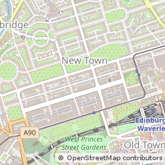 Map of Edinburgh