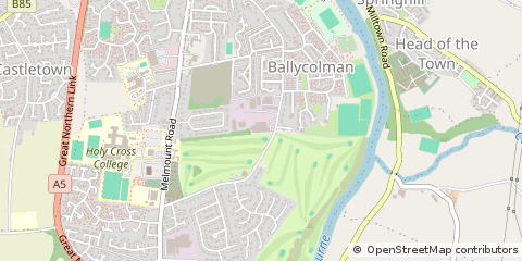 Map of Strabane