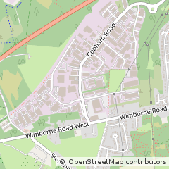 Map of Wimborne