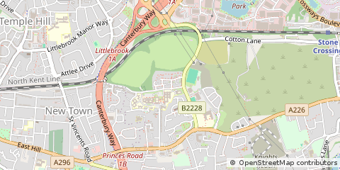 Map of Dartford