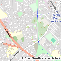Map of Doncaster