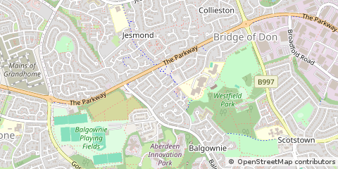 Map of Aberdeen