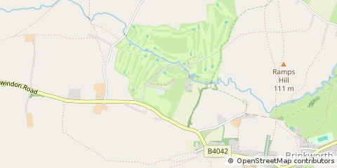 Map of Chippenham, Wiltshire