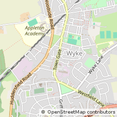 Map of Bradford