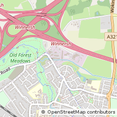 Map of Wokingham