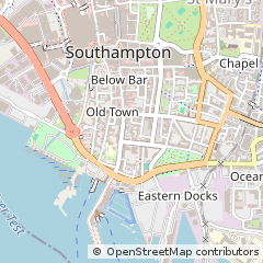Map of Southampton