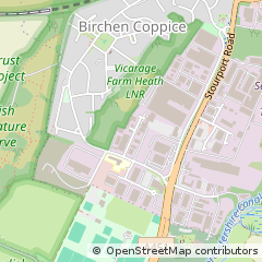 Map of Kidderminster, Worcestershire
