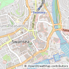 Map of Swansea