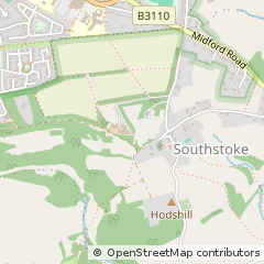 Map of Bath, Somerset