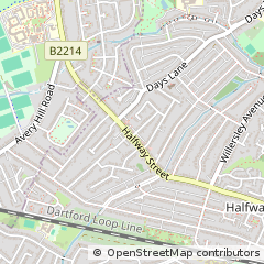 Map of Sidcup
