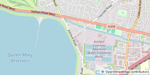 Map of Ashford