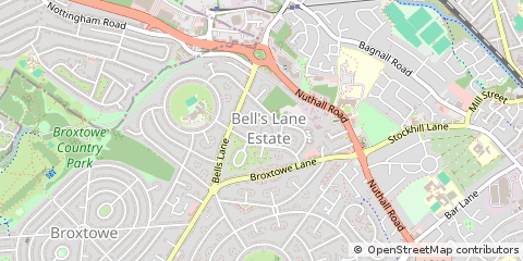 Map of Nottingham