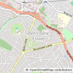 Map of Nottingham