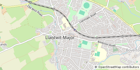 Map of Llantwit Major