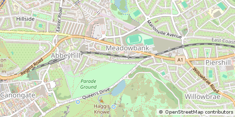 Map of Edinburgh