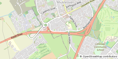 Map of Derby