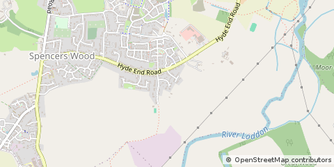 Map of Reading, Berkshire