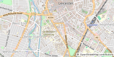 Map of Leicestershire