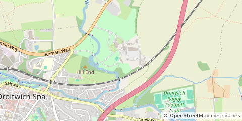 Map of Droitwich SPA, Worcestershire