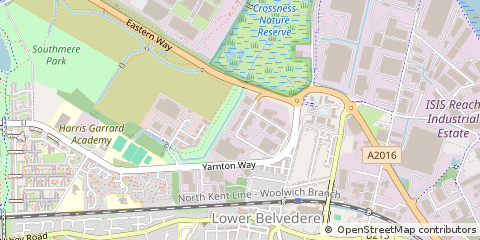 Map of Erith