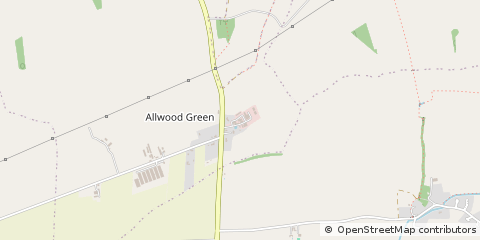Map of Rickinghall, Diss, Norfolk