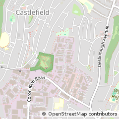 Map of High Wycombe, Bucks
