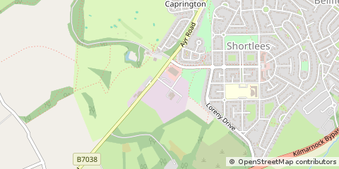 Map of Kilmarnock