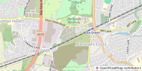 Map of ST. Helens