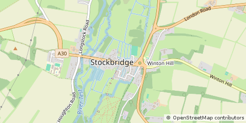Map of Stockbridge