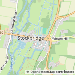 Map of Stockbridge