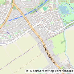 Map of Cambridge, Cambs