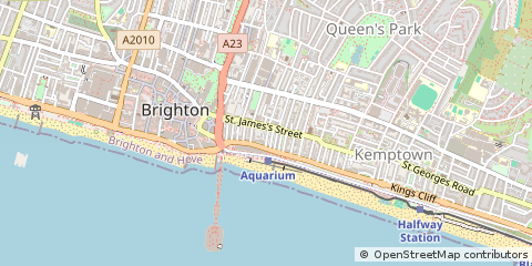 Map of East Sussex