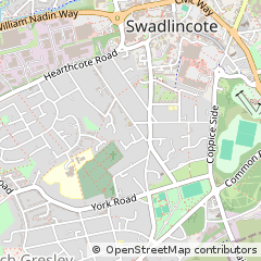 Map of Swadlincote
