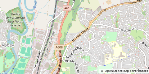 Map of Derby
