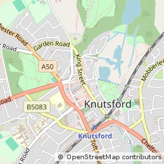 Map of Knutsford