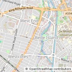 Map of Leicester