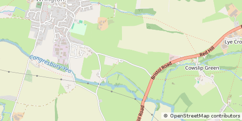 Map of Wrington, Bristol