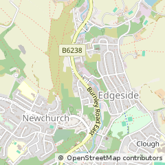 Map of Rossendale