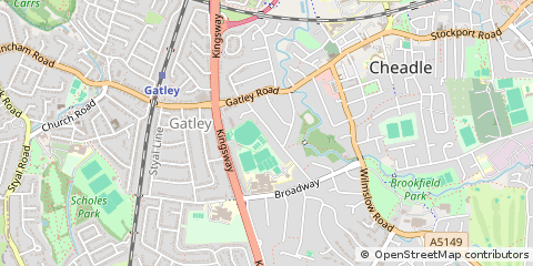 Map of Cheadle