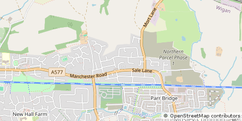 Map of Manchester
