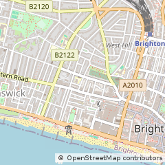 Map of Brighton