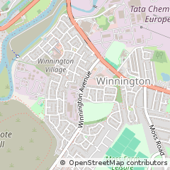 Map of Northwich, Cheshire