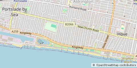 Map of Hove