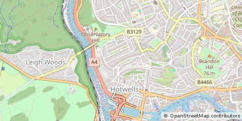 Map of Bristol, Avon