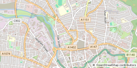 Map of Norwich