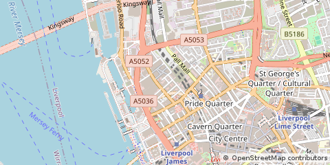Map of Liverpool