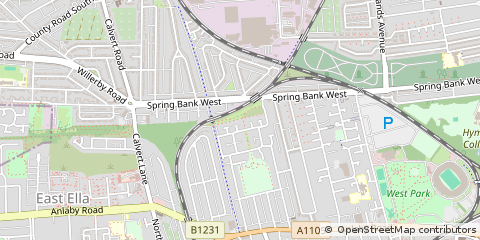 Map of Hull