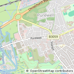Map of Christchurch