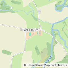 Map of Alnwick, Northumberland