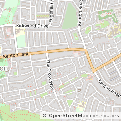 Map of Newcastle Upon Tyne, Tyne and Wear